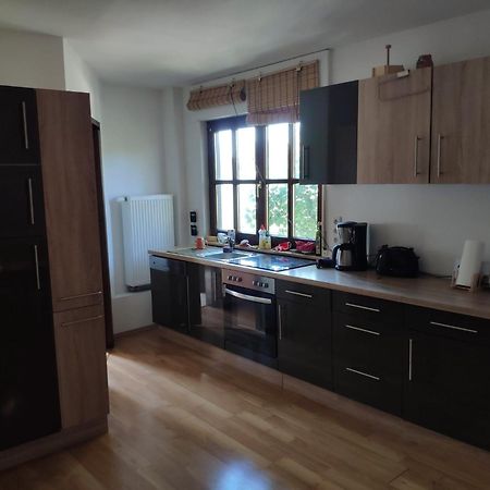 Ferienwohnung Mit 123Qm Fuer 8 Personen Mit Sehr Grossem Garten, Einfache Innen-Ausstattung Leipzig Exteriör bild